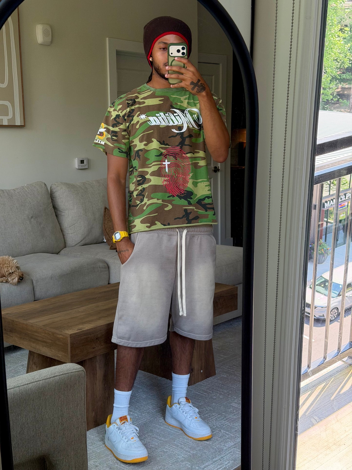 IDENTITY IN CHRIST* FM TEE (Camo/White/Red)