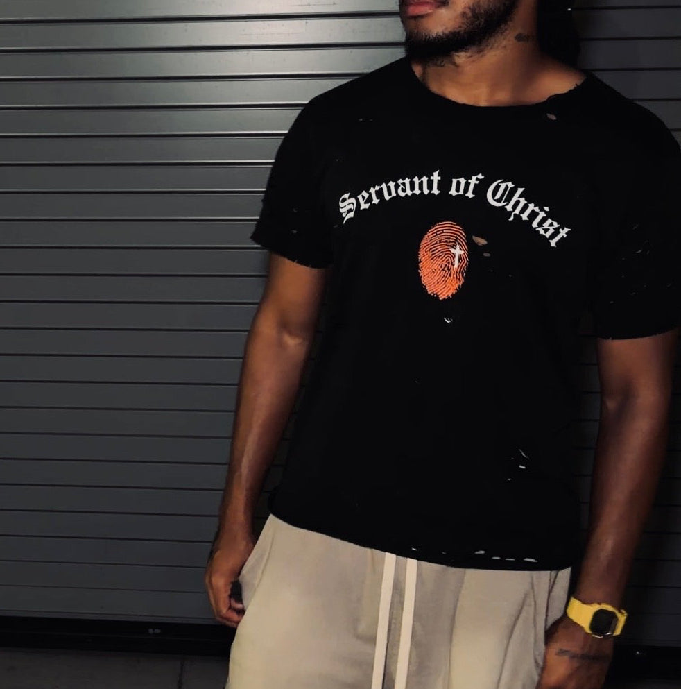 SERVANT OF CHRIST(FLYFIT)TEE*