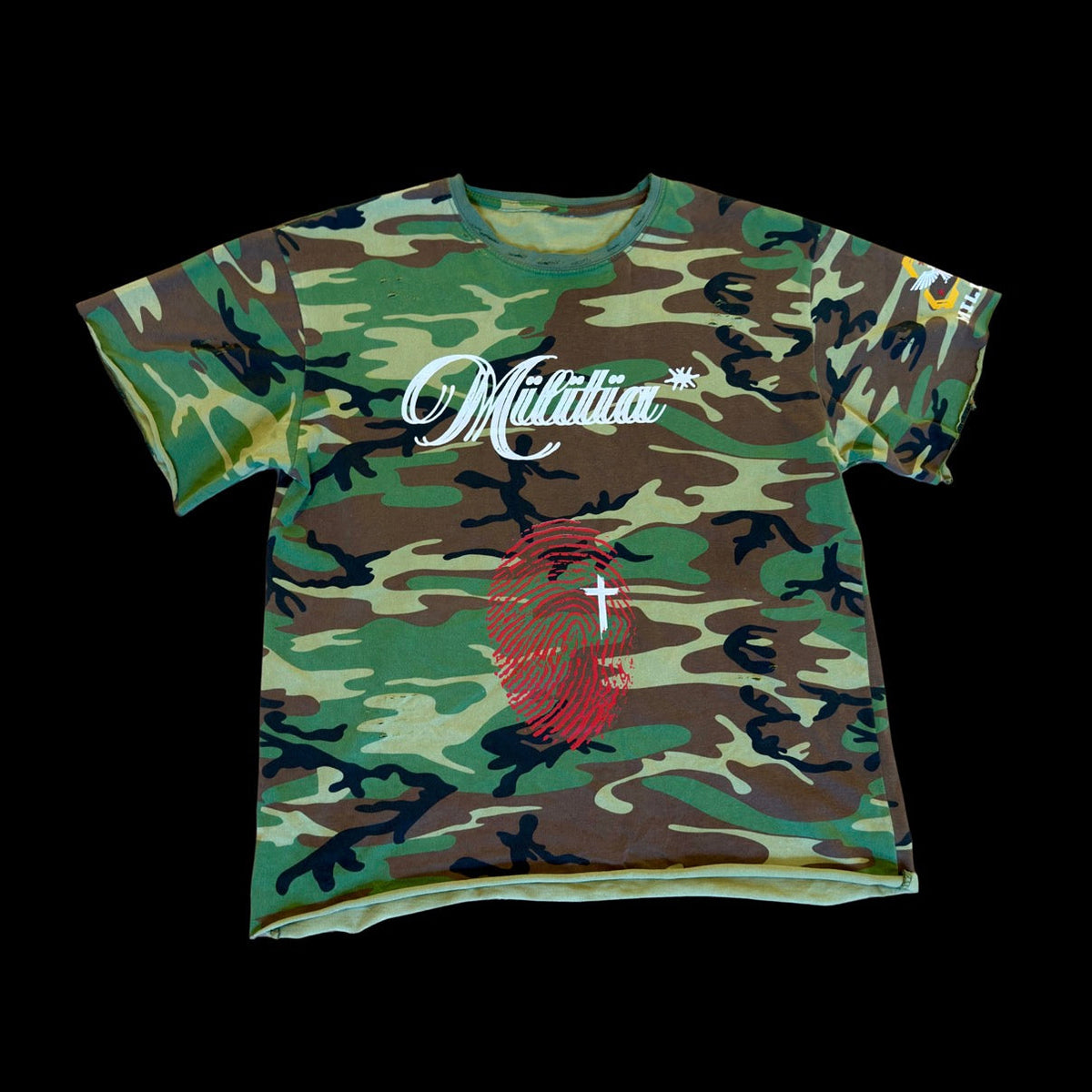 IDENTITY IN CHRIST* FM TEE (Camo/White/Red)
